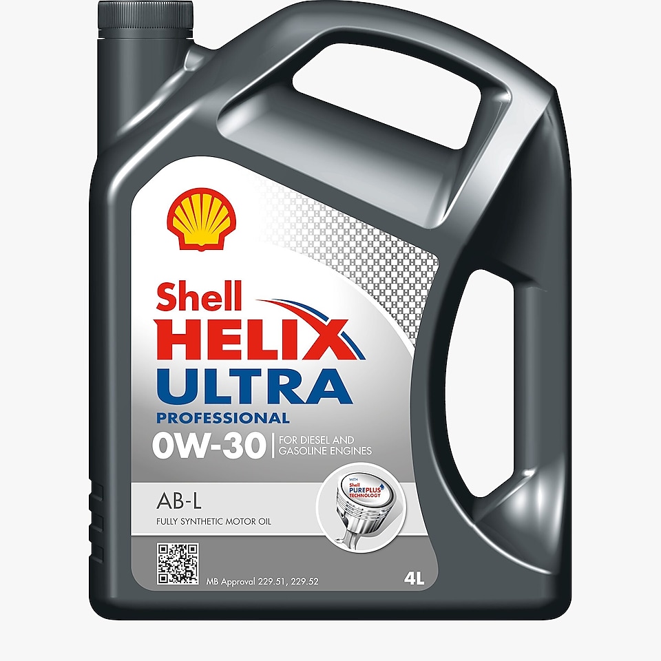 Packshot de Shell Helix Ultra Professional AB-L 0W-30